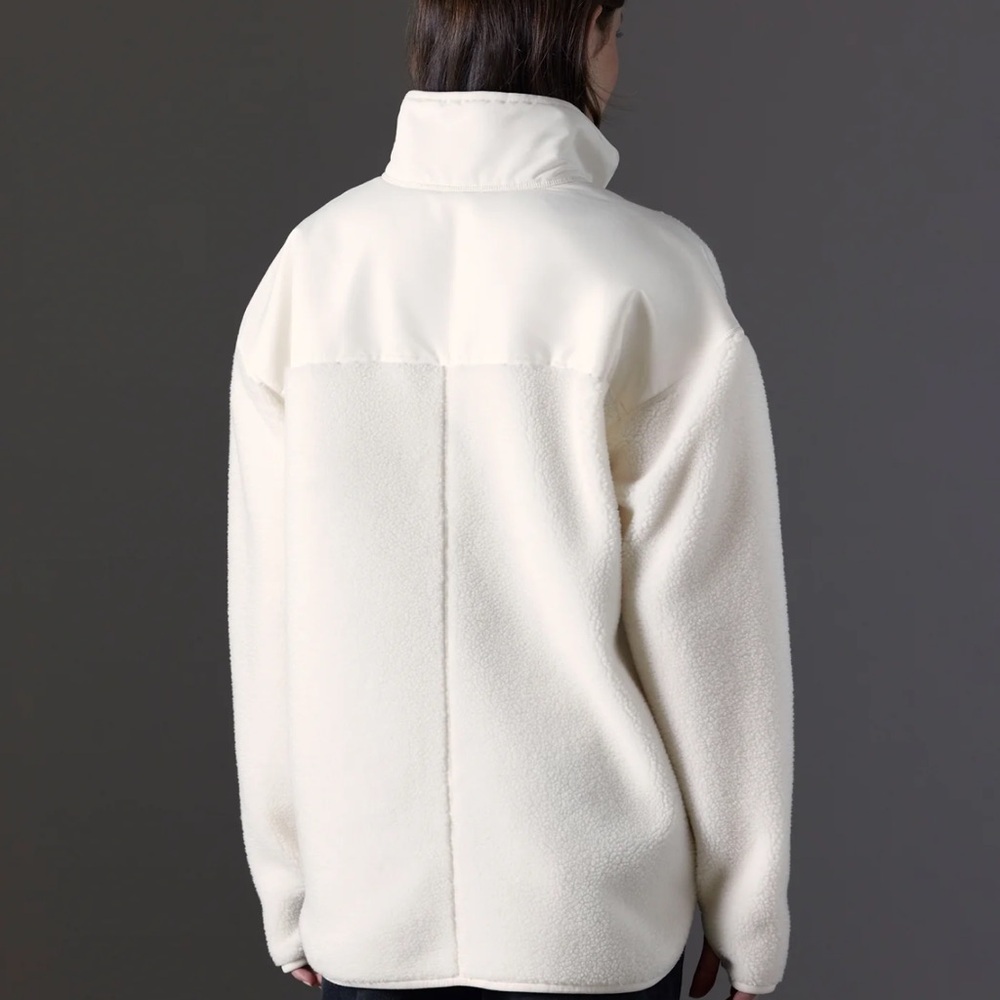 Aether Cream Fleece Quarter-Zip Pullover - Picture 11 of 12